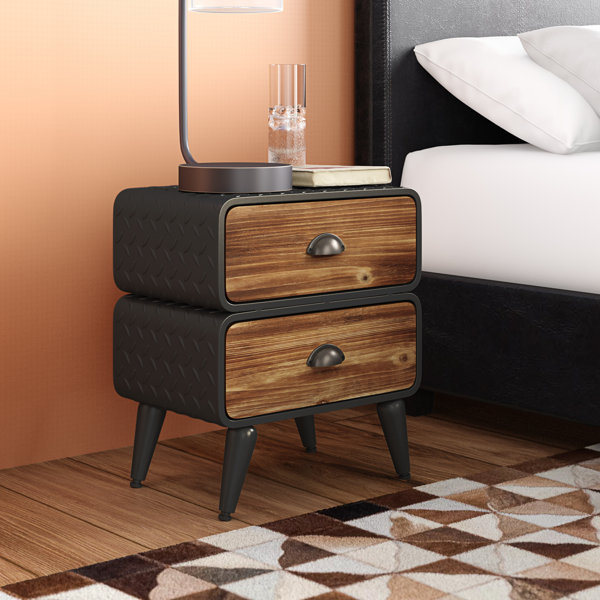 Round Wood Nightstand With Drawer / 30 Different Types Of Nightstands